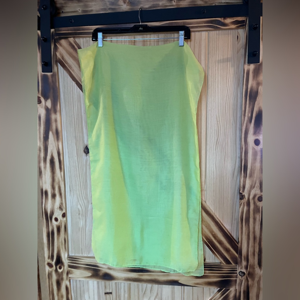 Lime Scarf Green